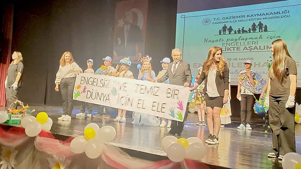 Gaziemir'de Engelliler Haftası Farkındalık programı düzenlendi