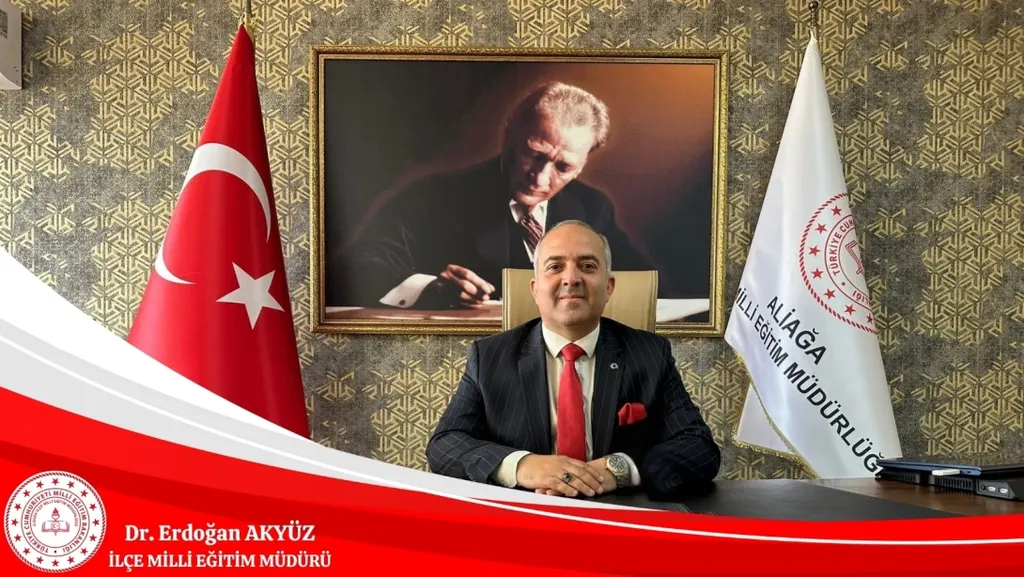 Aliağa İlçe Milli Eğitim Müdürü Dr. Erdoğan Akyüz’ün 19 Mayıs mesajı