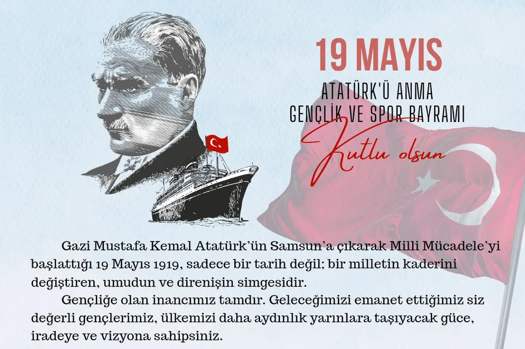 Karabağlar İlçe Milli Eğitim Müdürü Aydın Yüzbaşıoğlu'ndan 19 Mayıs mesajı