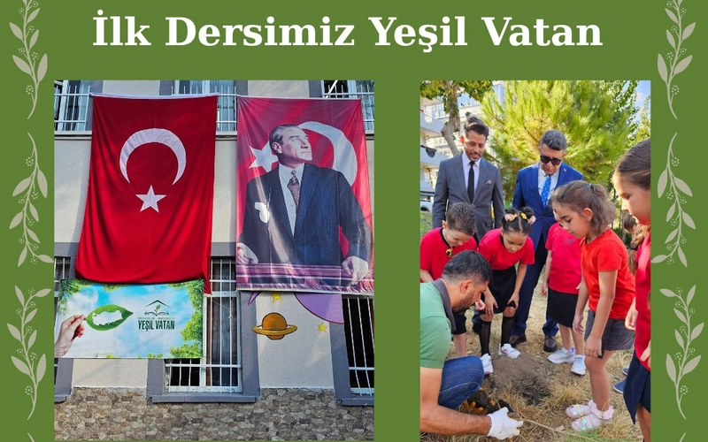 Konak’ta Yeni Eğitim Öğretim Yılı “Yeşil Vatan” temasıyla başladı