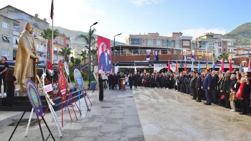 Narlıdere’de Atatürk, Ebediyete İntikalinin 87. Yılında Anıldı