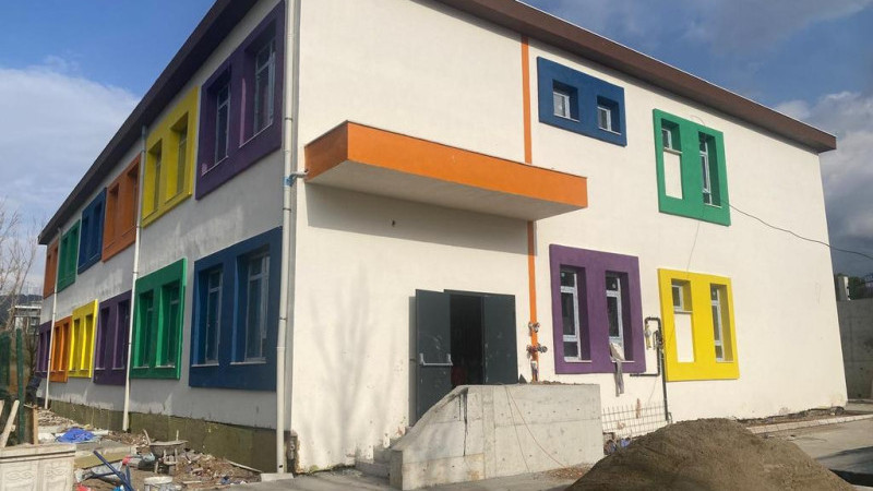 Kemalpaşa’da 8 derslik anaokulu inşaatı devam ediyor