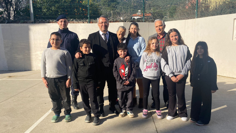 Menderes İlçe Millî Eğitim Müdürü Yusuf Yılmaz’dan Çile ve Şehit Hasan Özkapu ilkokullarına ziyaret