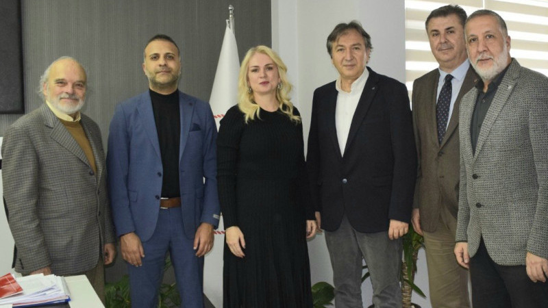 1912 Karşıyaka Derneği’nden Karşıyaka İlçe Milli Eğitim Müdürü Arzu Günaydın’a ziyaret