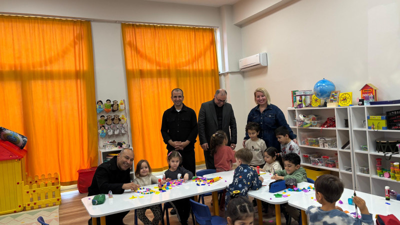 Bayraklı İlçe MEM’den TOKİ ve Hikmet Avcı Anaokullarına Ziyaret