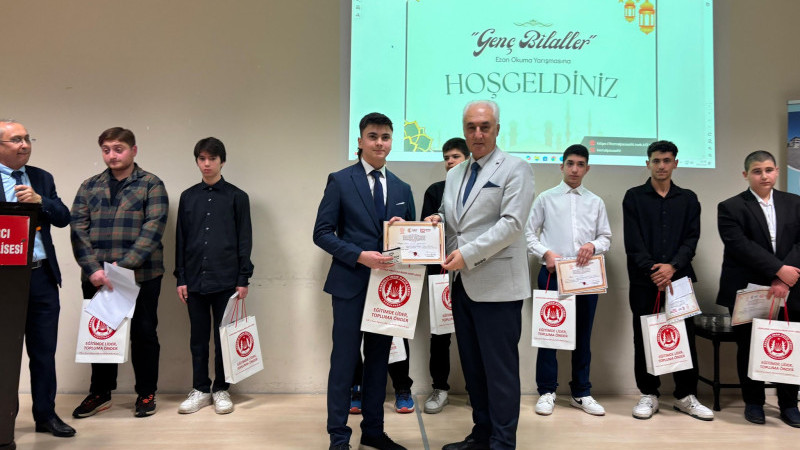 Kemalpaşa’da Genç Bilaller Ezan Yarışması gerçekleştirildi