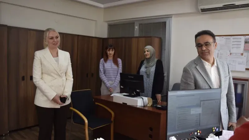 Yahşi’den Karşıyaka İlçe Millî Eğitim Müdürlüğüne Ziyaret