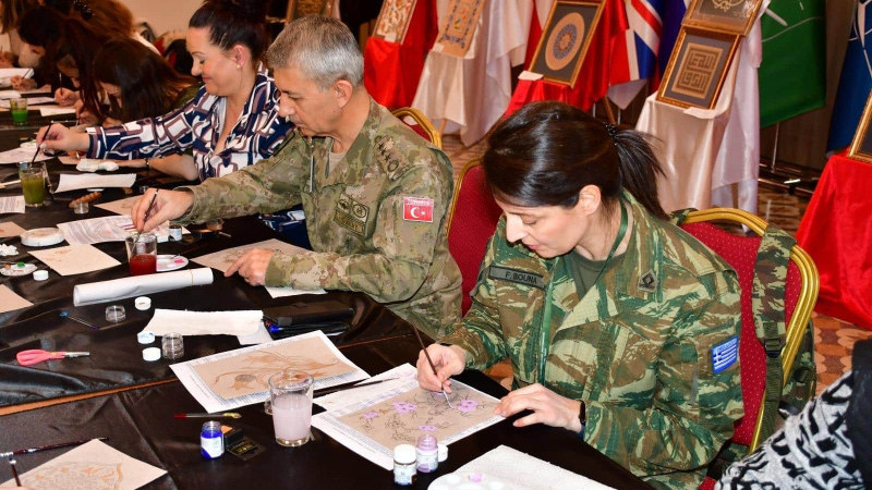 Buca Halk Eğitimi Merkezinden NATO Kara Komutanlığı’nda Ramazan Etkinlikleri