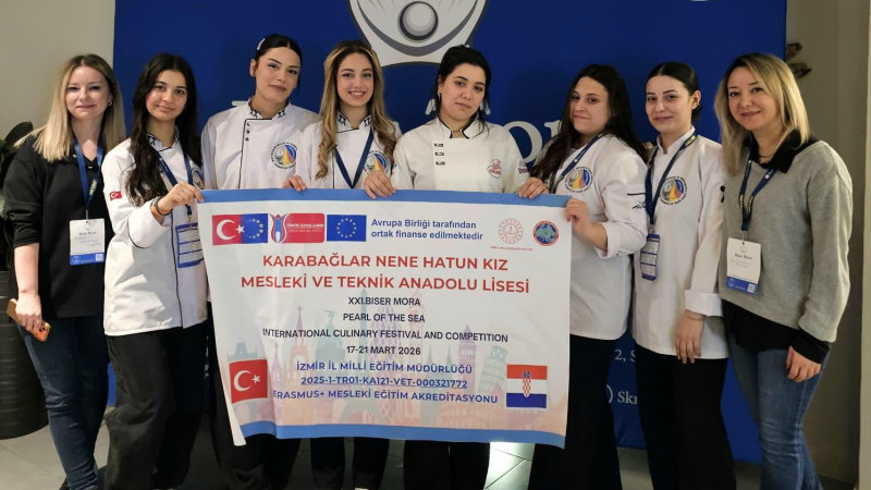 İzmirli öğrenciler Türk mutfağını dünyaya tanıttı!