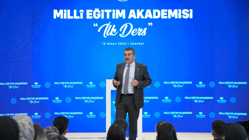 Millî Eğitim Akademisi’nde ilk ders Yusuf Tekin’den