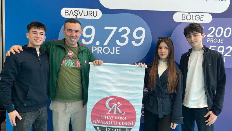 Karşıyakalı öğrenciler TÜBİTAK Türkiye Finali’nde