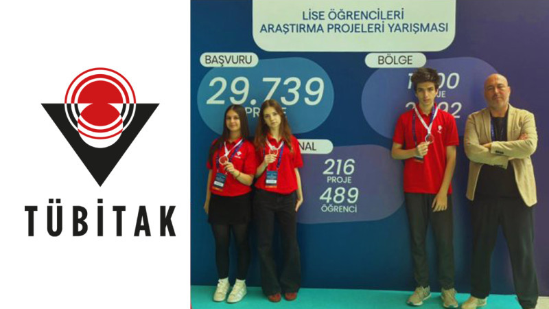 TÜBİTAK 2204-A Türkiye Finallerinde Bergama'dan Tarihi Başarı!