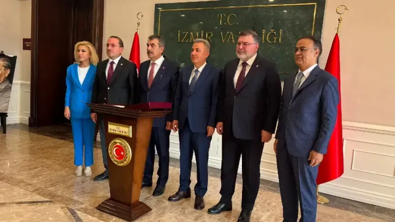 Milli Eğitim Bakanı Yusuf Tekin İzmir’de