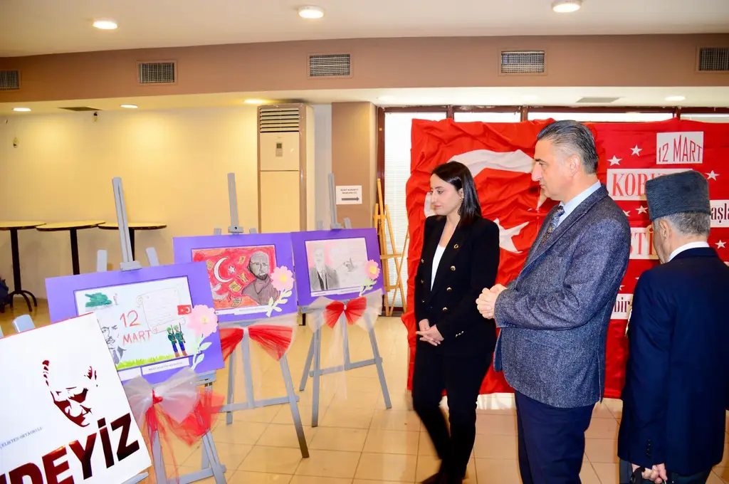 Narlıdere’de İstiklal Marşı'nın 104. Yılı ve Mehmet Akif Ersoy’u anma töreni