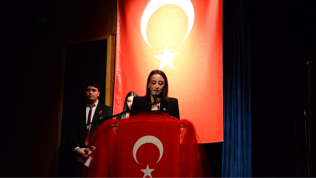 Narlıdere İlçe Milli Eğitim Müdürlüğü 18 Mart Şehitlerini andı